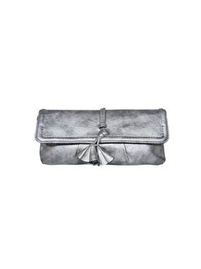 Simply Vera Wang Gray Clutch Wristlet Bag Purse Handbag